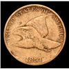 Image 2 : 1857 Flying Eagle Cent 1c Grades f, fine