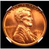Image 2 : ***Auction Highlight*** NGC 1950-p Lincoln Cent 1c Graded ms66 rd By NGC (fc)