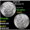 Image 1 : 1921-d Morgan Dollar $1 Grades Choice+ Unc