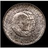 Image 2 : 1952-p Wash/Car Old Commem Half Dollar 50c Grades Choice+ Unc