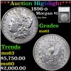 ***Auction Highlight*** 1896-o Morgan Dollar $1 Graded ms61 By SEGS (fc)