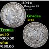 1894-o Morgan Dollar $1 Grades xf+