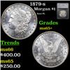 1879-s Morgan Dollar $1 Graded ms65+ By SEGS