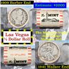 ***Auction Highlight*** Old Casino 50c Roll $10 Halves Las Vegas Casino The Mint 1909 Barber & 1941 