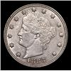Image 2 : 1883 N/C Liberty Nickel 5c Grades Select+ Unc