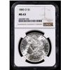 Image 2 : NGC 1885-o Morgan Dollar $1 Graded ms63 By NGC