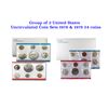 Image 1 : Group of 2 United States Mint Set in Original Government Packaging! From 1978-1979 with 24 Coins Ins