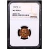 Image 2 : NGC 1937-s Lincoln Cent 1c Graded ms66 rd By NGC