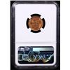 Image 3 : NGC 1937-s Lincoln Cent 1c Graded ms66 rd By NGC