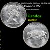 1967 Canada 25 Cents 25c KM-68 Grades Choice+ Unc