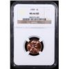 Image 2 : NGC 1959-p Lincoln Cent 1c Graded ms66 rd By NGC