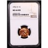 Image 2 : NGC 1952-d Lincoln Cent 1c Graded ms66 rd By NGC