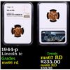 Image 1 : NGC 1944-p Lincoln Cent 1c Graded ms66 rd By NGC