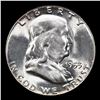Image 2 : 1953-p Franklin Half Dollar 50c Grades Choice+ Unc