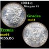 Image 1 : 1904-o Morgan Dollar $1 Grades Choice Unc