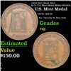 (1854-1857) Saml. Hart & Co U.S. Mint Medal Miller-PA-197A Grades NG