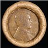 Image 2 : Mixed small cents 1c orig shotgun roll, 1917-d Wheat Cent, 1899 Indian Cent other end, Brinks Wrappe