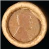 Image 2 : Mixed small cents 1c orig shotgun roll, 1918-d Wheat Cent, 1898 Indian Cent other end, Brinks Wrappe