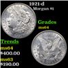 Image 1 : 1921-d Morgan Dollar $1 Grades Choice Unc