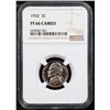 Image 2 : Proof NGC 1950 Jefferson Nickel 5c Graded pr66 cam By NGC