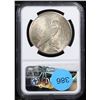 Image 3 : NGC 1927-p Peace Dollar $1 Graded ms62 By NGC