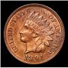 Image 2 : 1891 Indian Cent 1c Grades Choice+ Unc