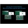 Image 1 : Group of 2 United States Mint Proof Sets 1996-1997 10 coins.