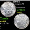 Image 1 : 1896-p Morgan Dollar $1 Grades GEM Unc