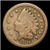Image 2 : 1863 Not One Cent Civil War Token 1c Grades f details