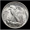 Image 3 : 1937-p Walking Liberty Half Dollar 50c Grades Choice+ Unc