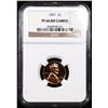 Image 2 : Proof NGC 1957 Lincoln Cent 1c Graded pr66 rd Cam By NGC