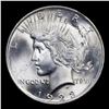 Image 2 : 1923-p Peace Dollar $1 Grades Choice+ Unc