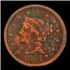 Image 2 : 1854 Braided Hair Large Cent 1c Grades f details