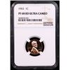 Image 2 : Proof NGC 1963 Lincoln Cent 1c Graded pr68 rd DCAM By NGC