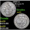 1897-o Morgan Dollar $1 Grades Select AU