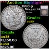***Auction Highlight*** 1893-p Morgan Dollar $1 Graded au55 By SEGS (fc)