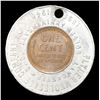 Image 3 : 1947-p Lucky Penny Lincoln Cent Lancaster,SC  1c Grades NG