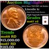 Image 1 : ***Auction Highlight*** NGC 1941-d Lincoln Cent Near TOP POP! 1c Graded ms67 rd By NGC (fc)