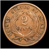 Image 3 : 1865 Fancy 5 Two Cent Piece 2c Grades vf++