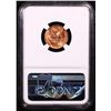 Image 3 : NGC 1942-d Lincoln Cent 1c Graded ms65 rd By NGC