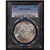 Image 2 : PCGS 1887-p Morgan Dollar $1 Graded ms64 By PCGS
