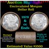 Image 1 : ***Auction Highlight*** 1879 & CC Uncirculated Morgan Dollar Shotgun Roll (fc)