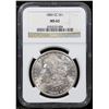 Image 2 : NGC 1883-cc Morgan Dollar $1 Graded ms63 By NGC