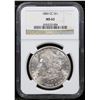 Image 2 : NGC 1883-cc Morgan Dollar $1 Graded ms63 By NGC