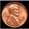 Image 2 : 1956-d Lincoln Cent 1c Grades Gem+ Unc RD