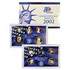 Image 2 : Group of 2 United States Mint Proof Sets 2002-2003 20 coins.