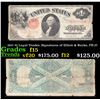 1917 $1 Legal Tender, Signatures of Elliott & Burke, FR-37 Grades f+