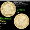 1800 Brass German States Counter Token Grades NG