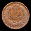 Image 3 : 1869 Indian Cent 1c Grades vg+