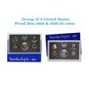 Group of 2 United States Mint Proof Sets 1968-1969 10 coins